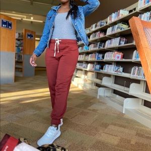 DRAWSTRING WAIST SOFT STRETCH SWEATPANTS